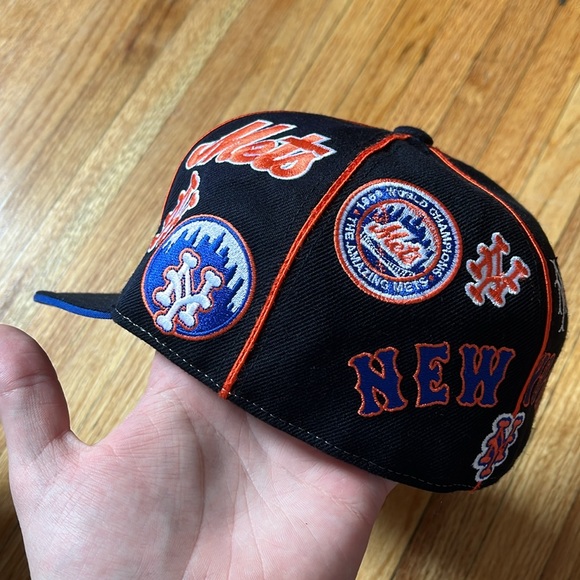 Vintage New York Mets Hat / Size 7 / Fitted / American Needle Coopers Collection - Picture 5 of 7